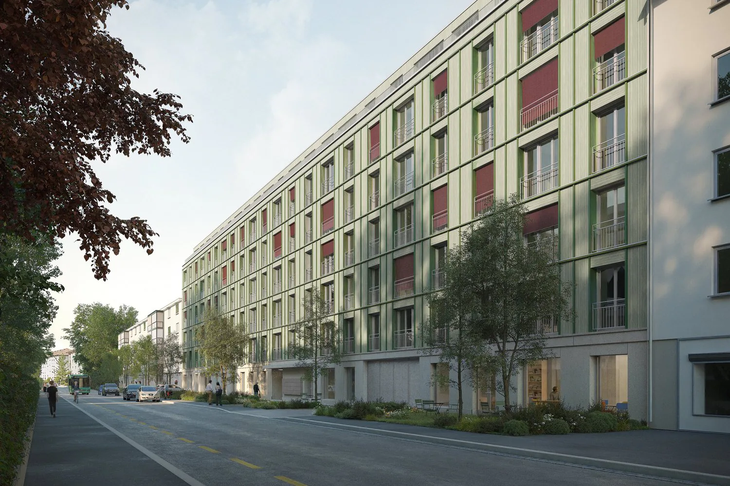 5.5 Zimmer-Genossenschaftswohnung für Familien im Neubau