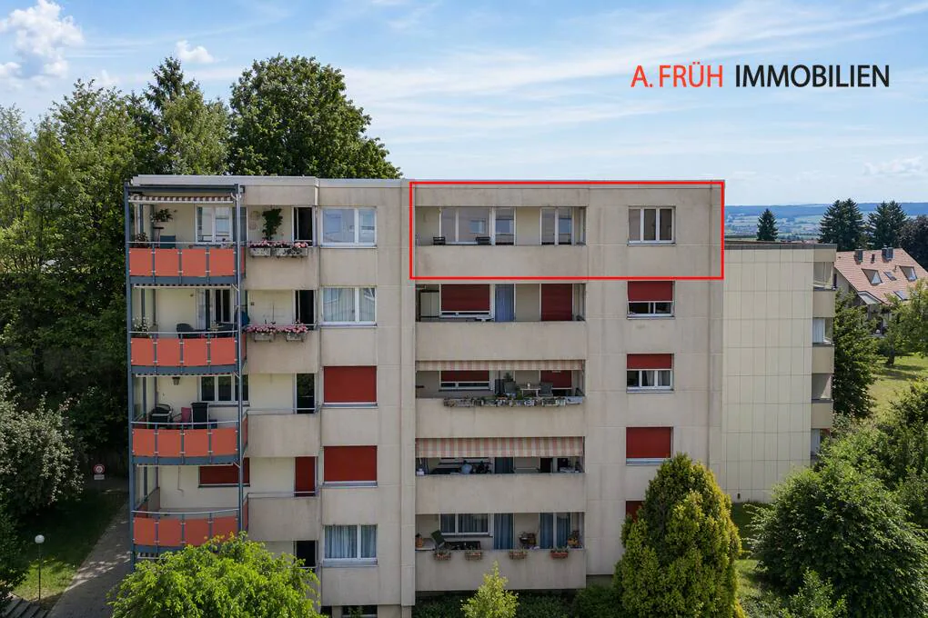 Wohnen mit Aussicht Attikawohnung mit Potenzial zur individuellen Ge