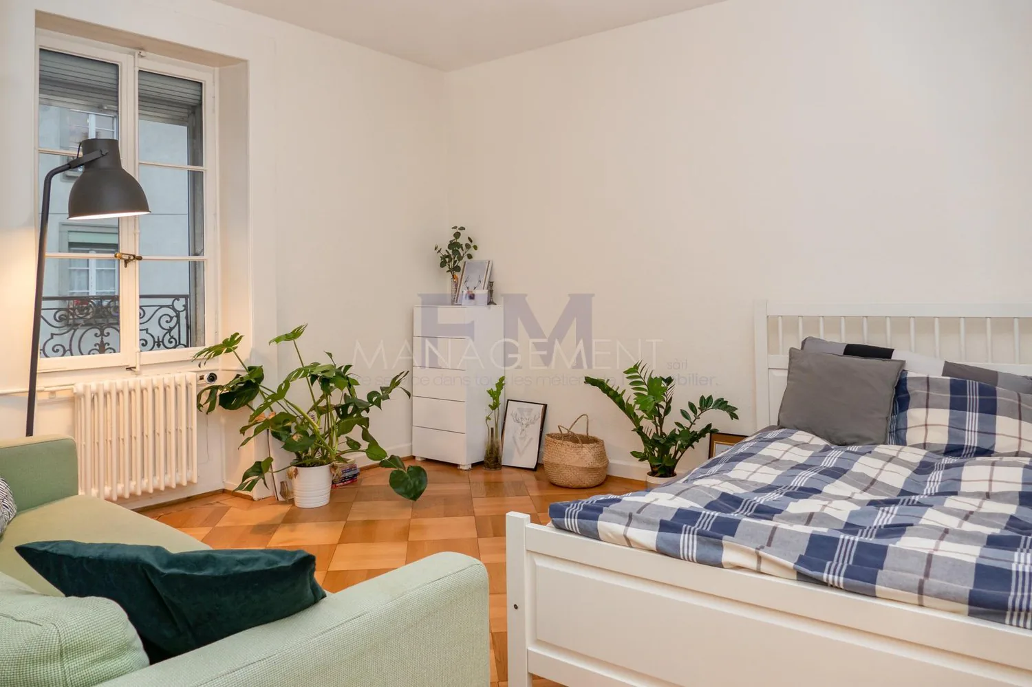 Rue des Grottes, 2 pezzi di ca. 25,9 m² al 2° piano