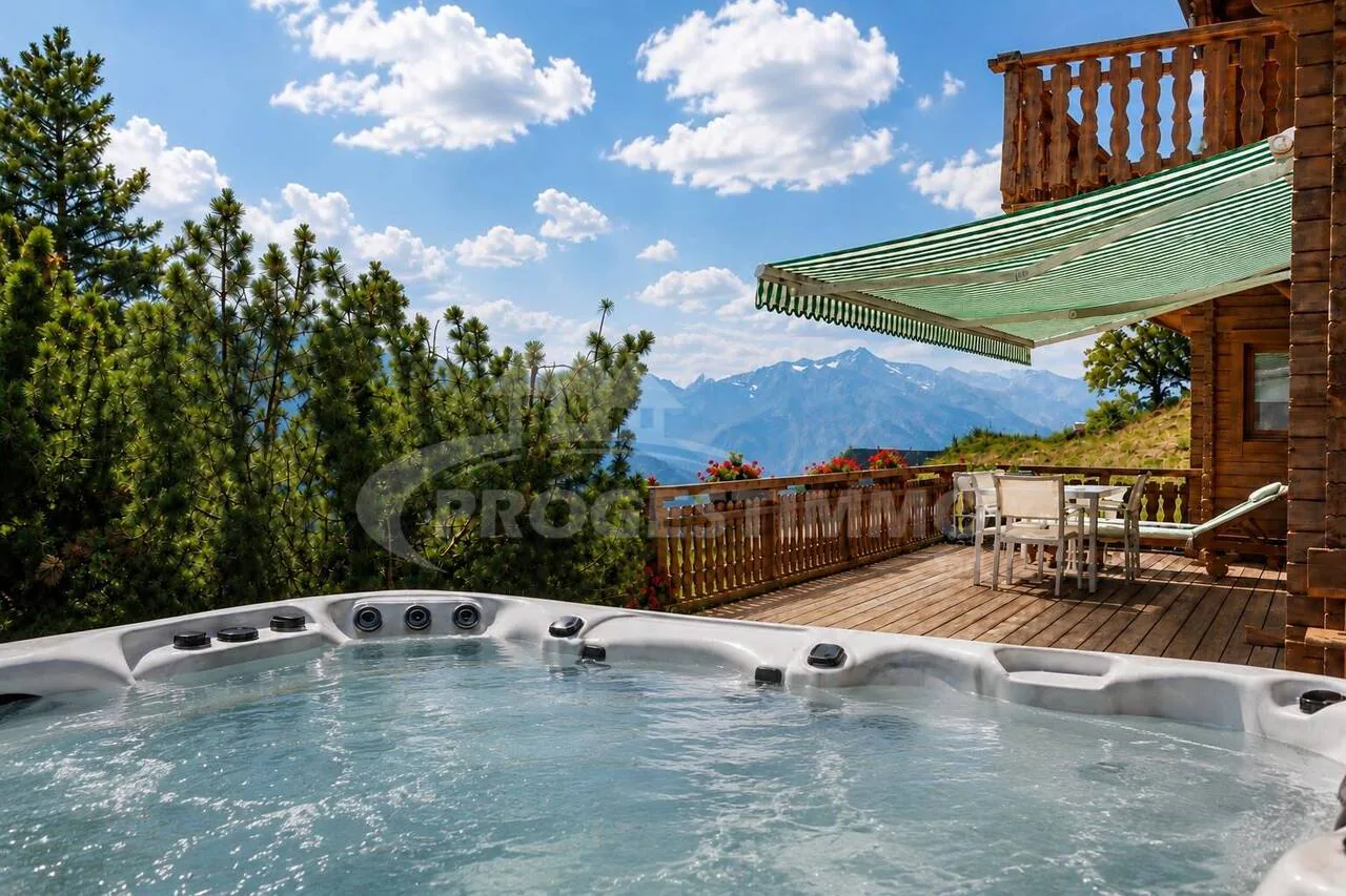 A true haven of peace in the heart of the Valais Alps