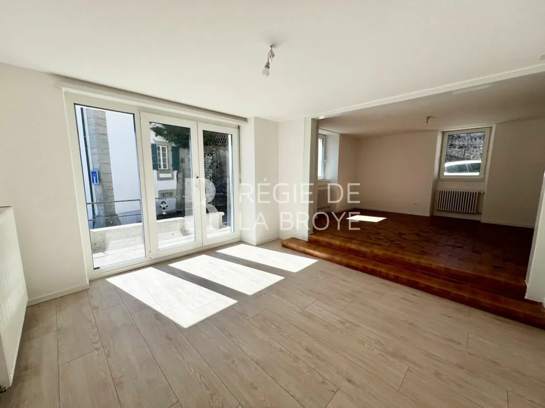 Wohnung 3.5 renoviert in Démoret