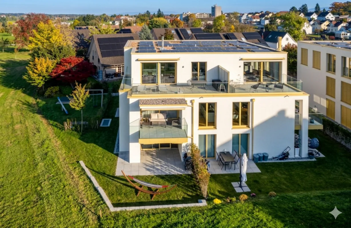 3.5-Zimmer-Gartenwohnung an ruhiger Naturlage