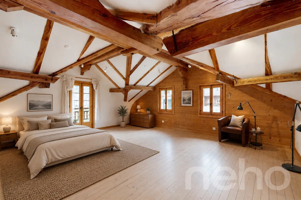 Superbe duplex traversant