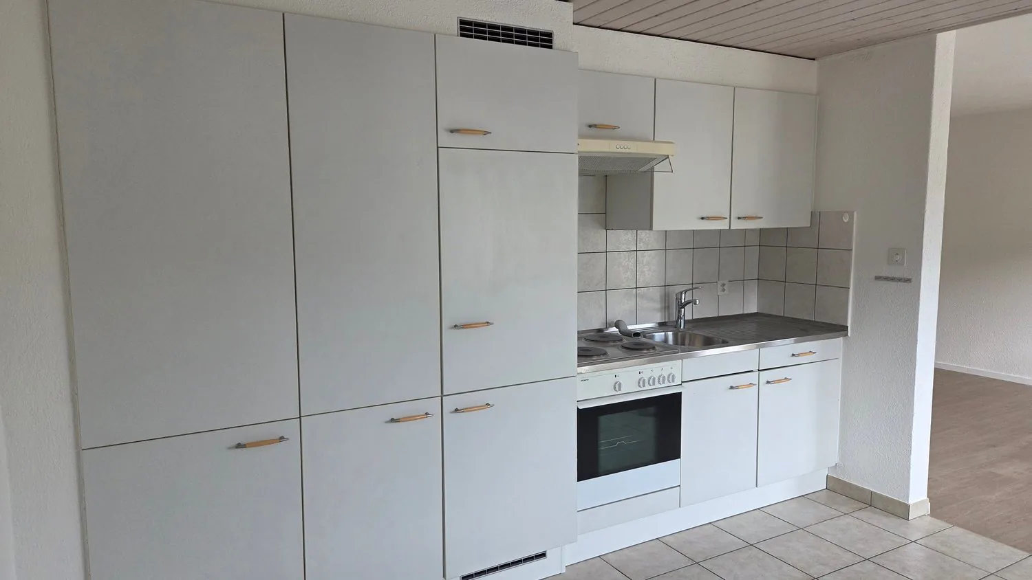 Appartement adapté dans résidence pour personnes âgées.