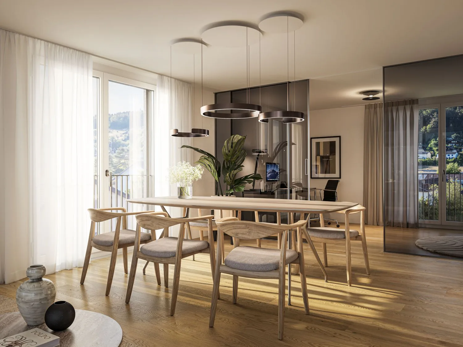 Wohngenuss an sonniger Lage: 3.5-Zi. Wohnung mit gedecktem Sitzplatz