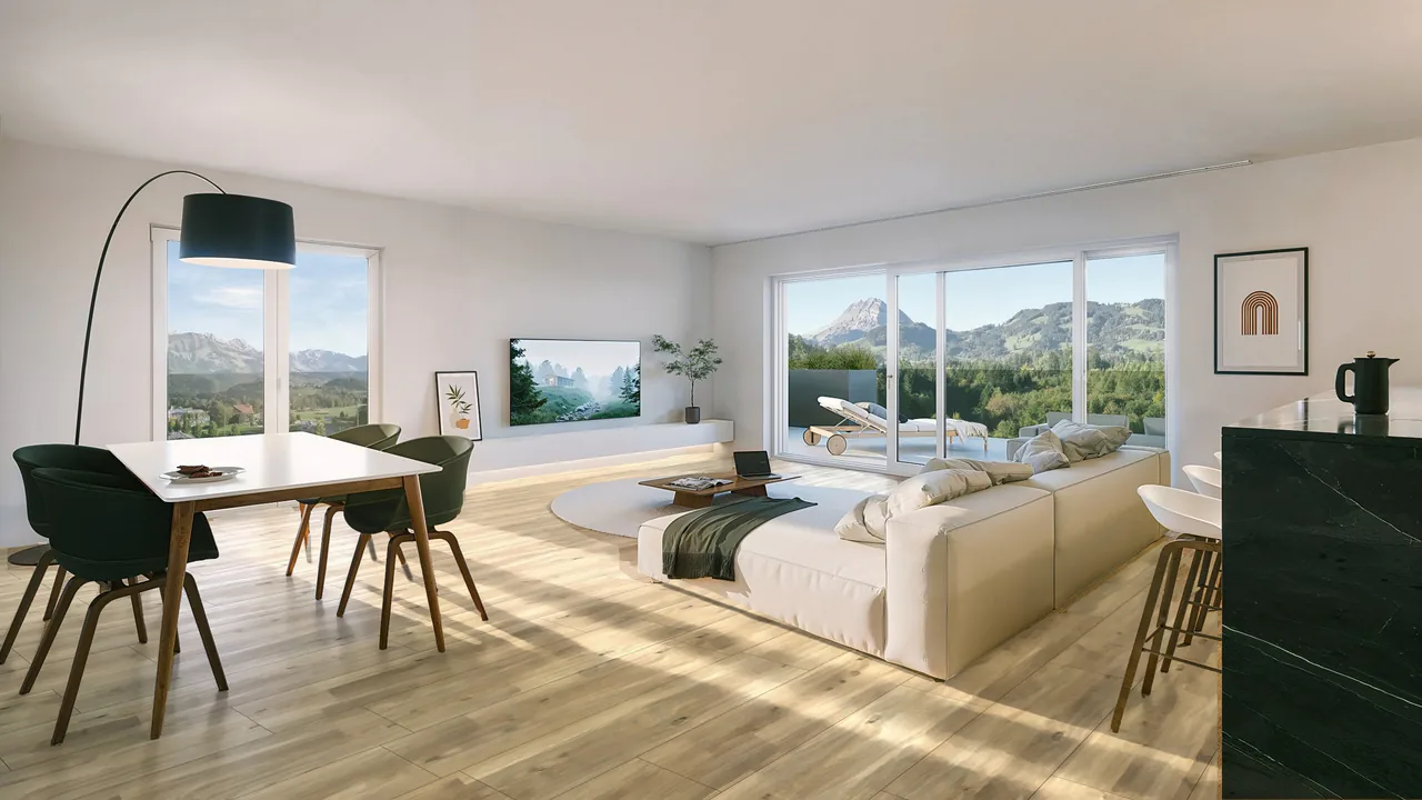 INTYA – Lot A | 3,5 Zimmer im Erdgeschoss mit Außenbereich von 37 m²