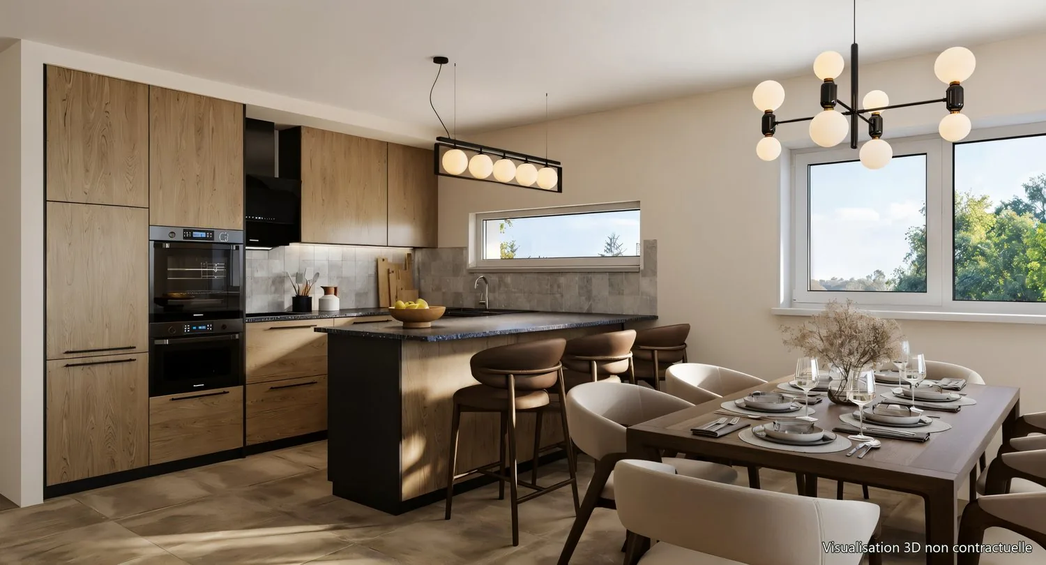Appartement neuf et lumineux avec grand balcon