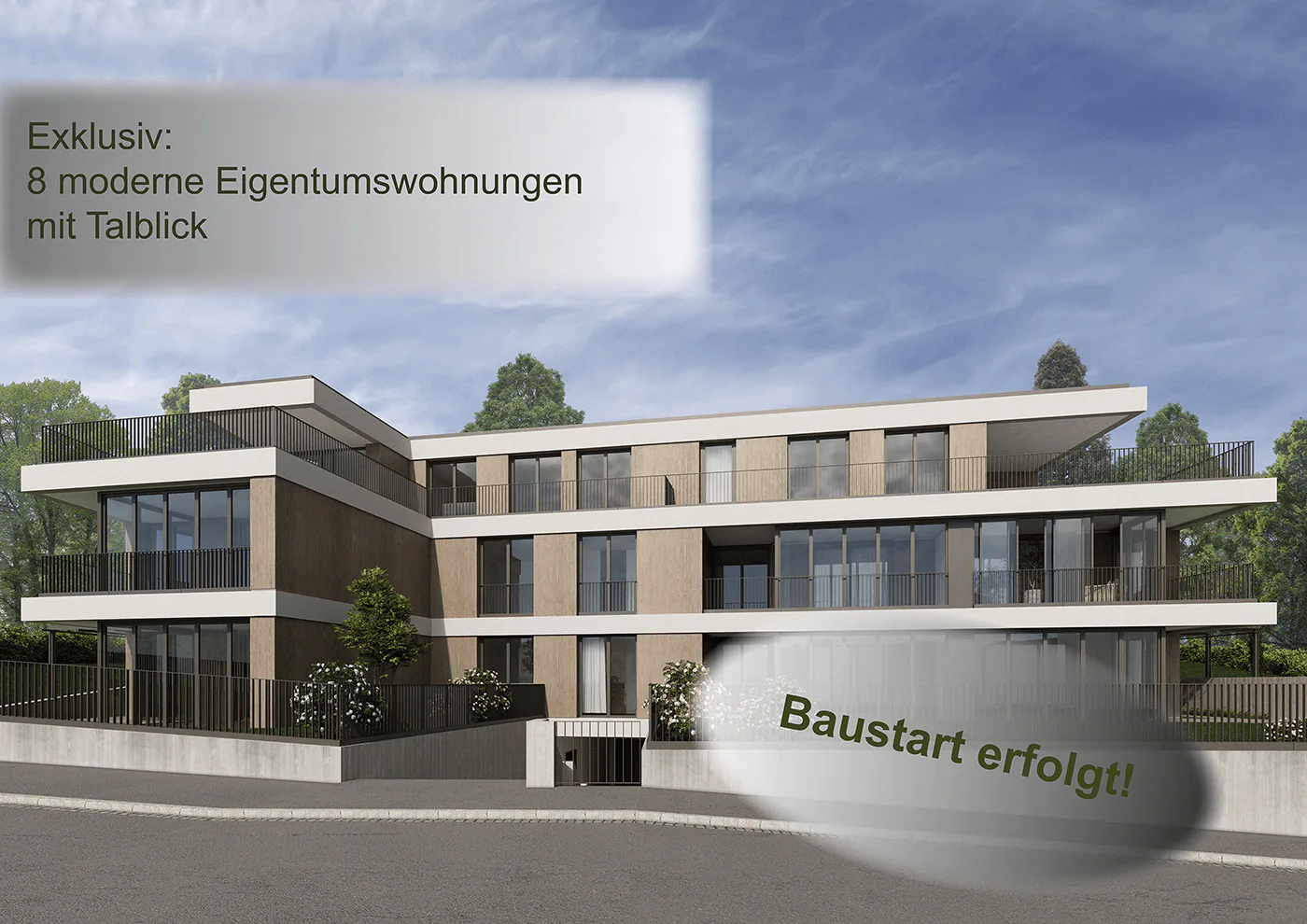 Exklusive Gartenwohnung mit hoher Energieeffizienz und unverbaubarer Aussicht.Neue Preise! - W3
