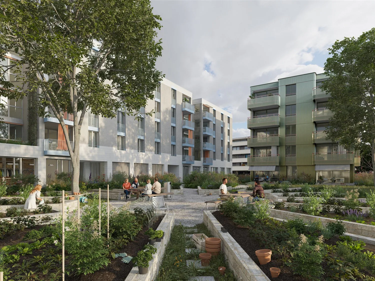 Ampio appartamento maisonnette di 5 locali in un edificio nuovo – Spinnereiplatz Derendingen