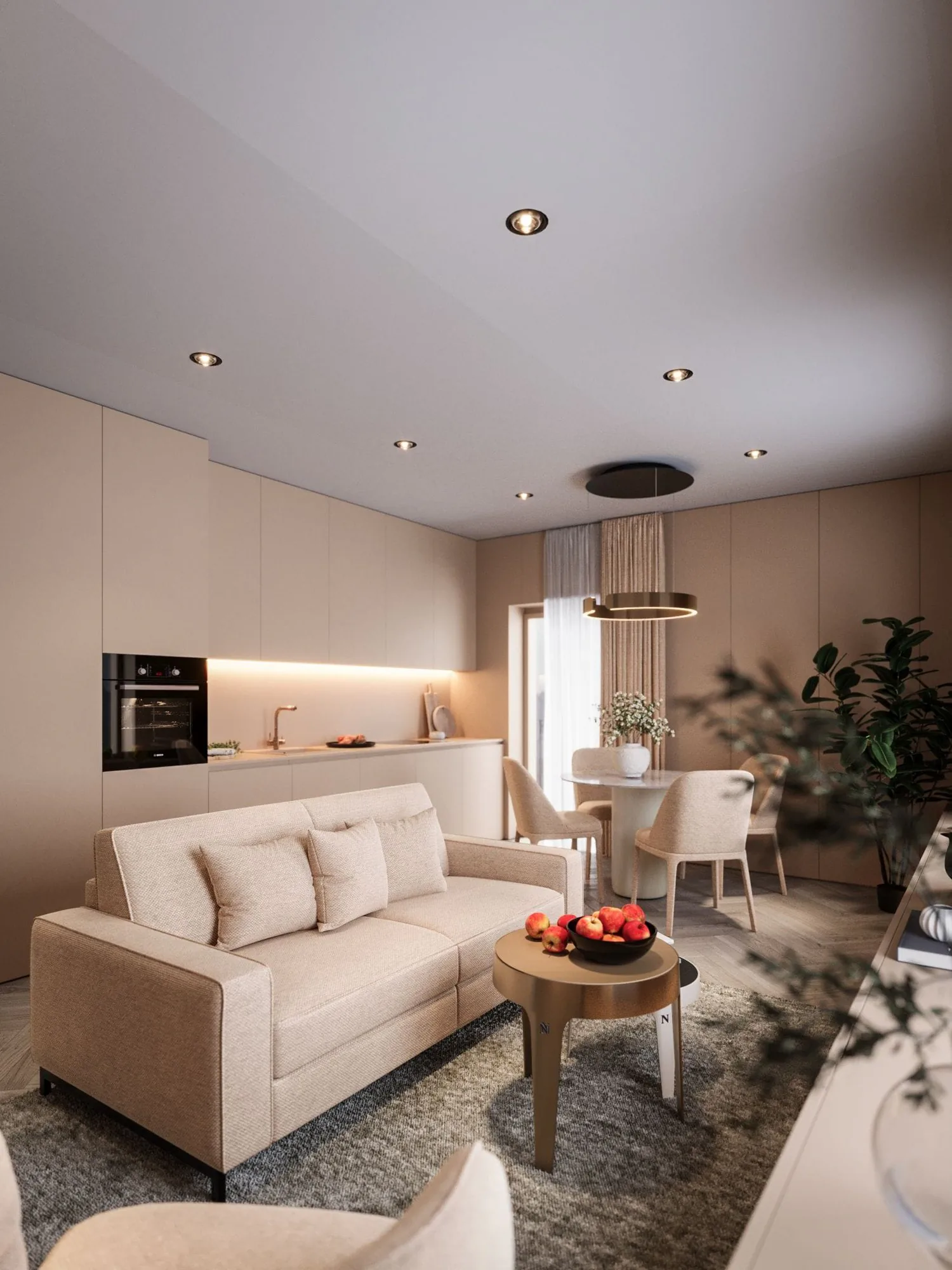 Appartements de ville stylés 2.5 pièces à Zurich avec aménagements de haute qualité