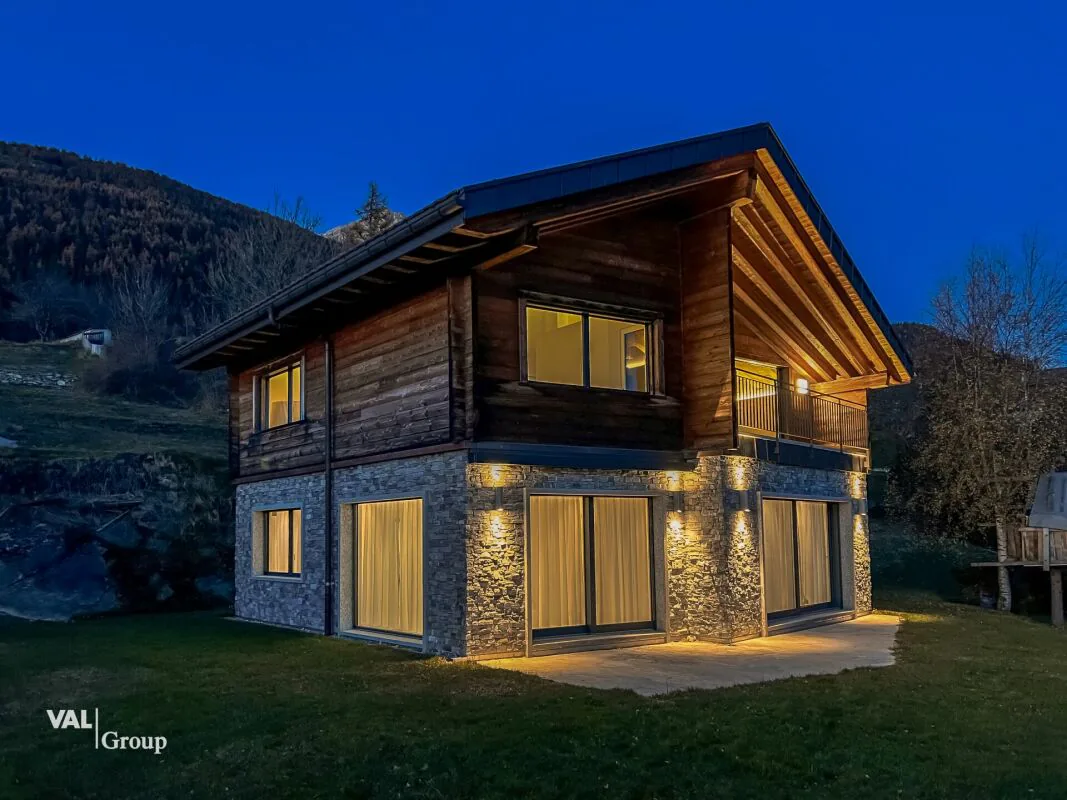 Casa arredata esclusiva con panorama alpino per affitto annuale