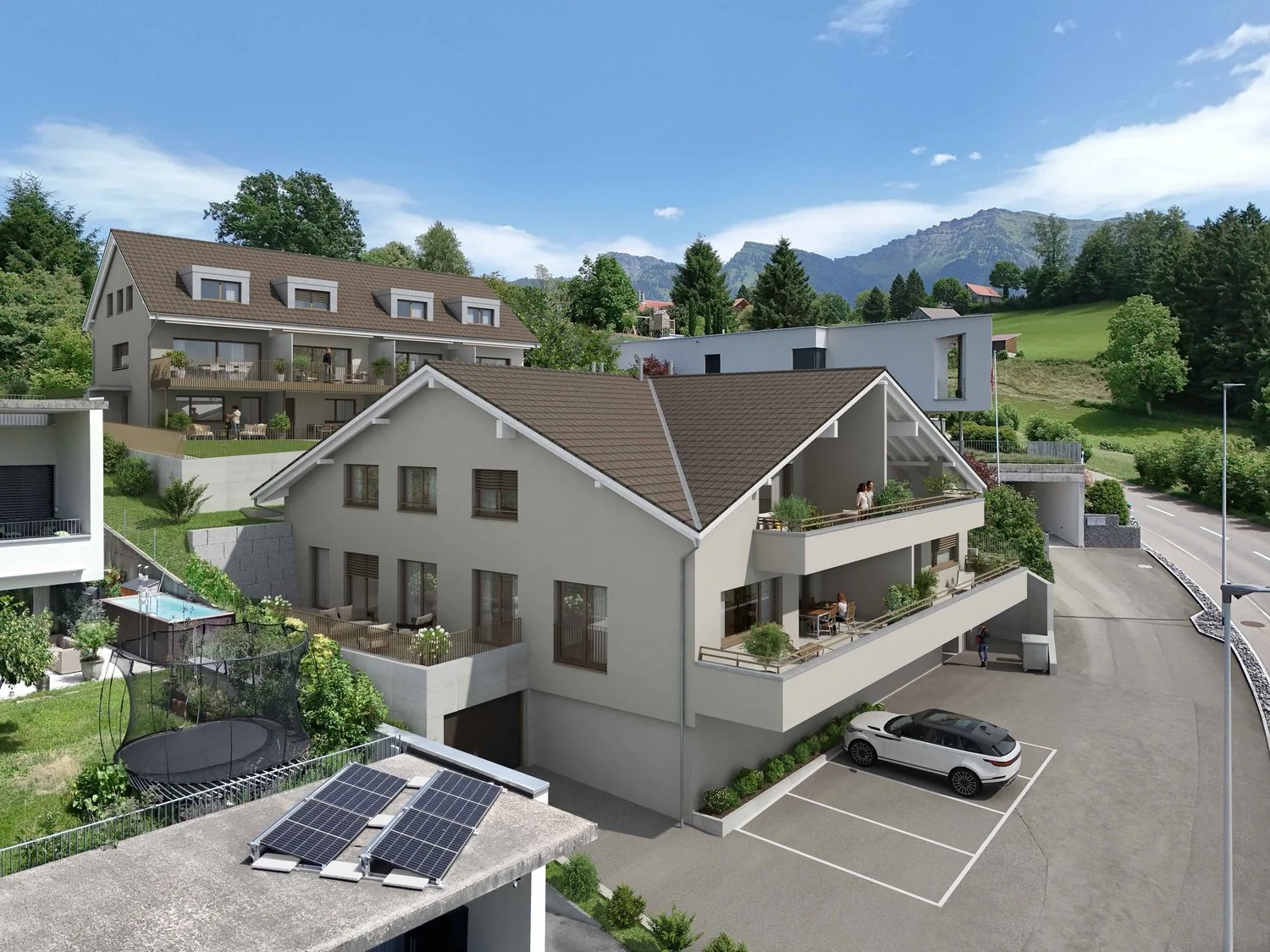WOHNEN AN PRIVILEGIERTER UND SONNIGER LAGE