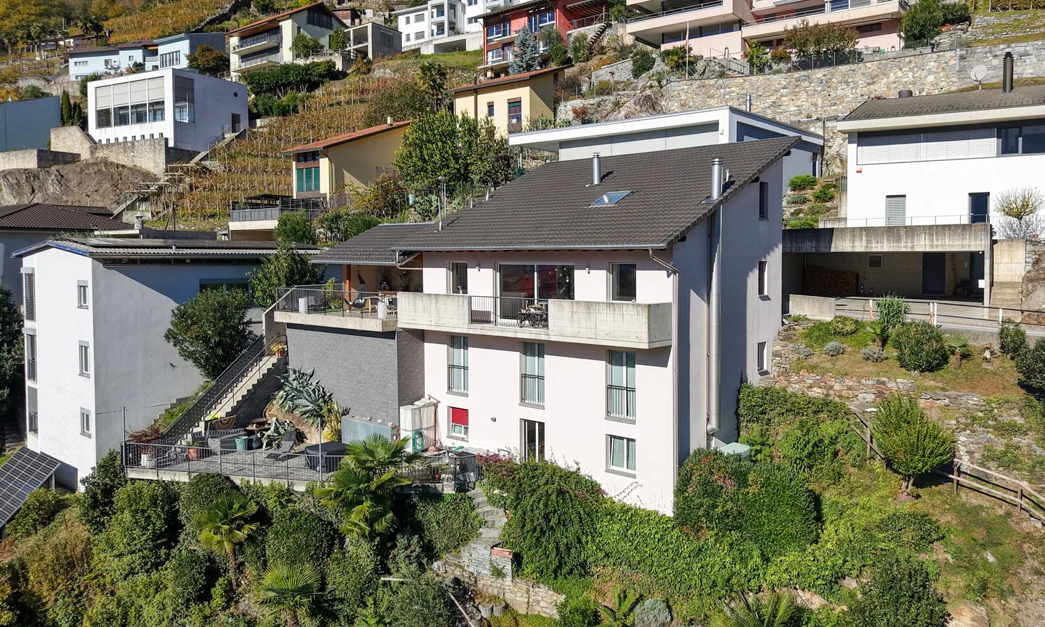 Wunderschöne 6.5-Zimmer-Villa mit freier Sicht in Bellinzona