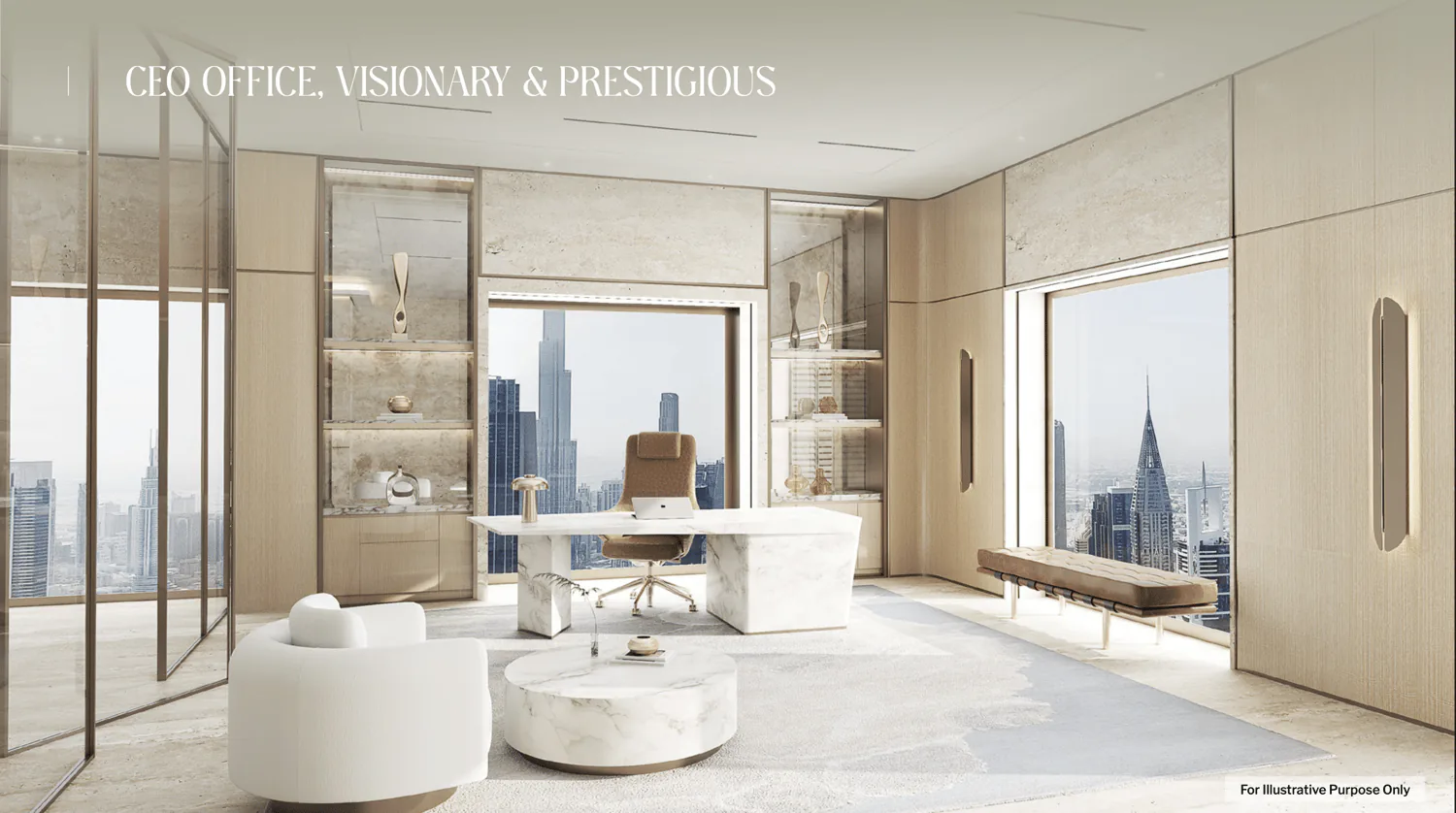 AHS TOWER - NEUE UND GERÄUMIGE LUXUSBÜROS IN DUBAI