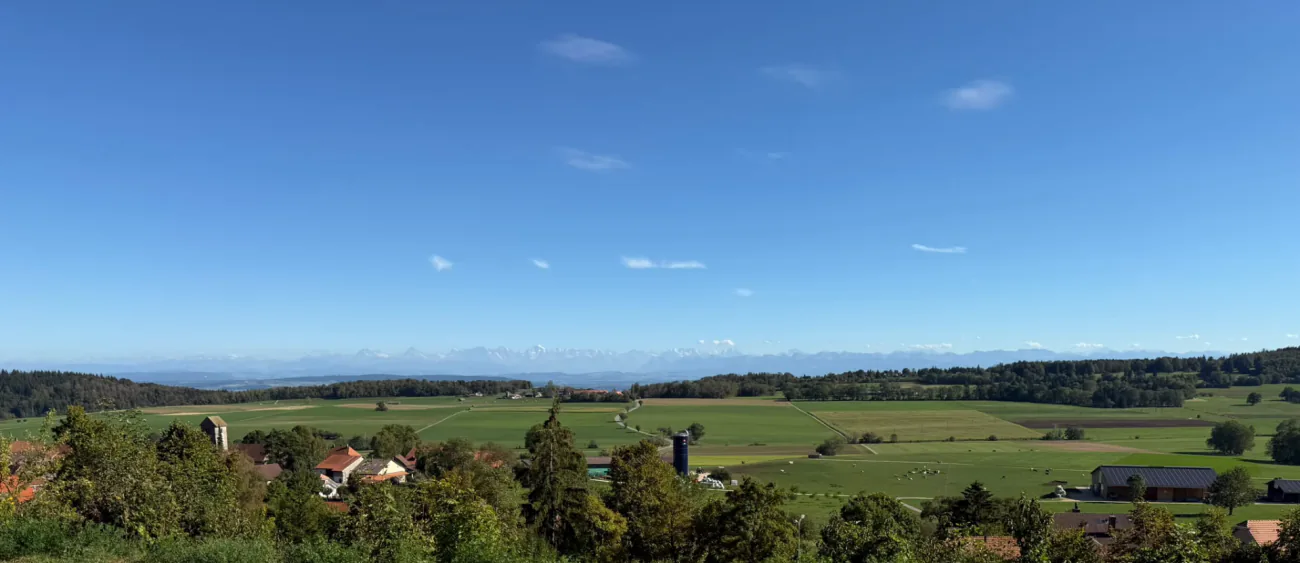 Exklusive Lage mit vollständig freier Panoramaview
