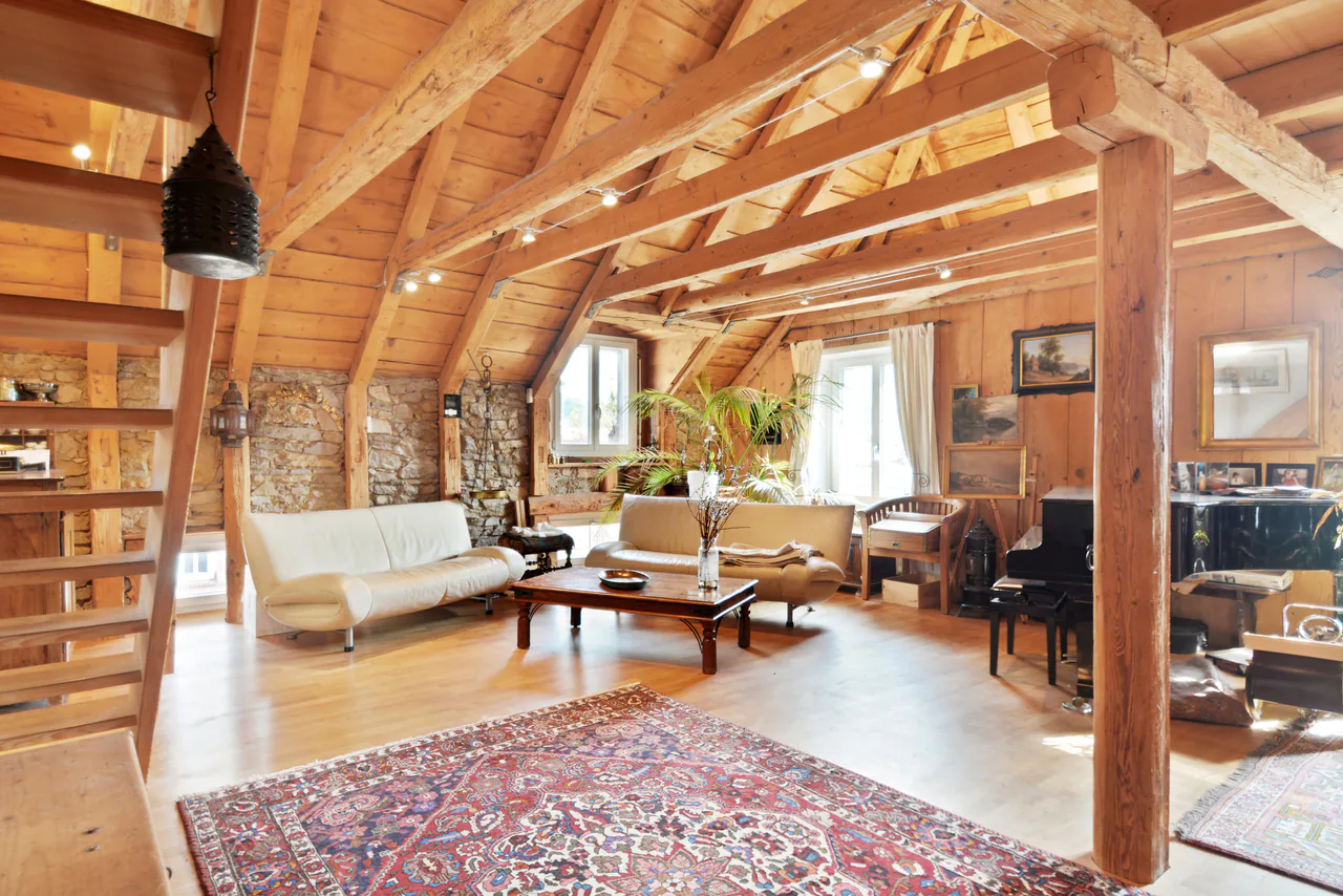 Die Kunst des Lebens in der Höhe, in einem Doppelhaus mit SAUNA