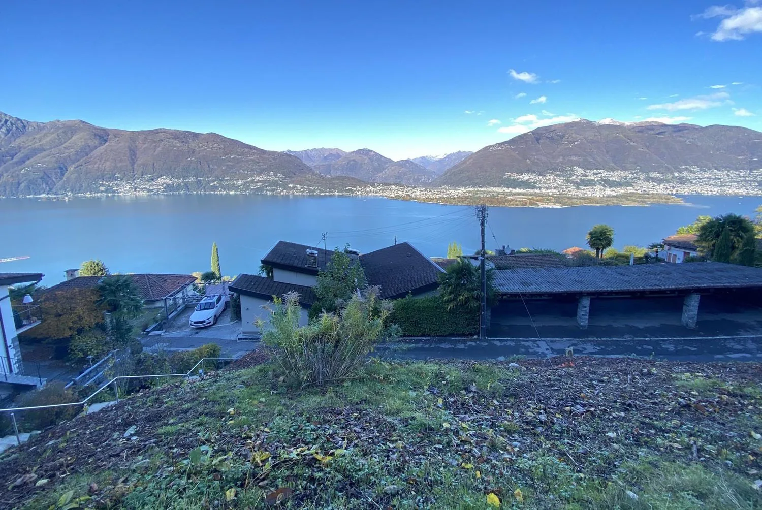 AFFARE - TERRAIN CONSTRUCTIBLE AVEC VUE SUR LE LAC A GERRA GAMBAROGNO