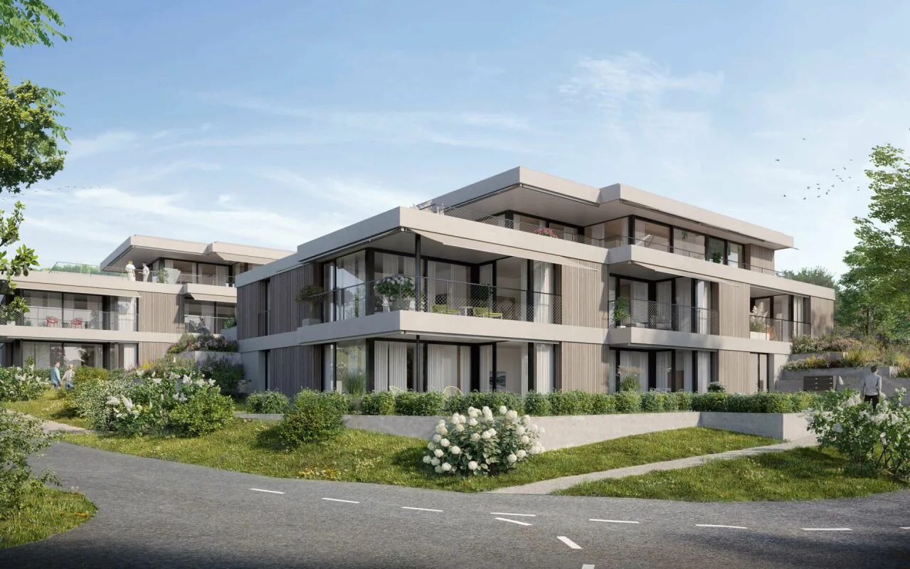 Habiter comme dans une maison unifamiliale - Nouveau 4 pièces et demi appartement de jardin