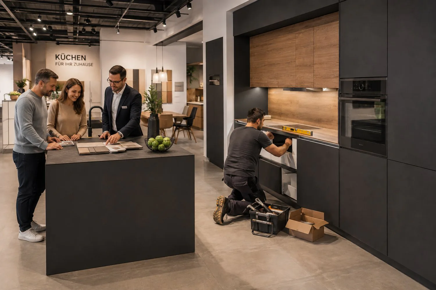 Région de Thunersee / BeO – studio de cuisine de haute qualité à reprendre