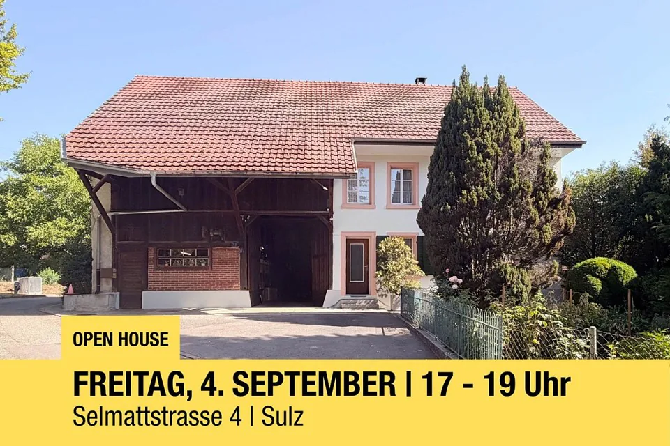 Well-maintained farmhouse from old times