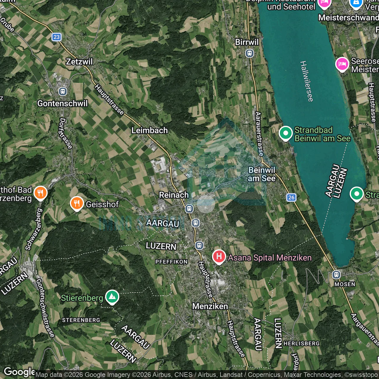 Terrain à développer avec un potentiel pour 8 unités de logement à Reinach AG