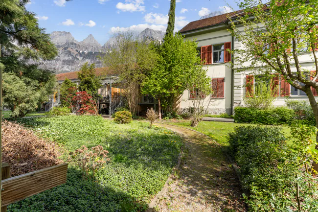 Unique living in an old factory in the heart of Walenstadt