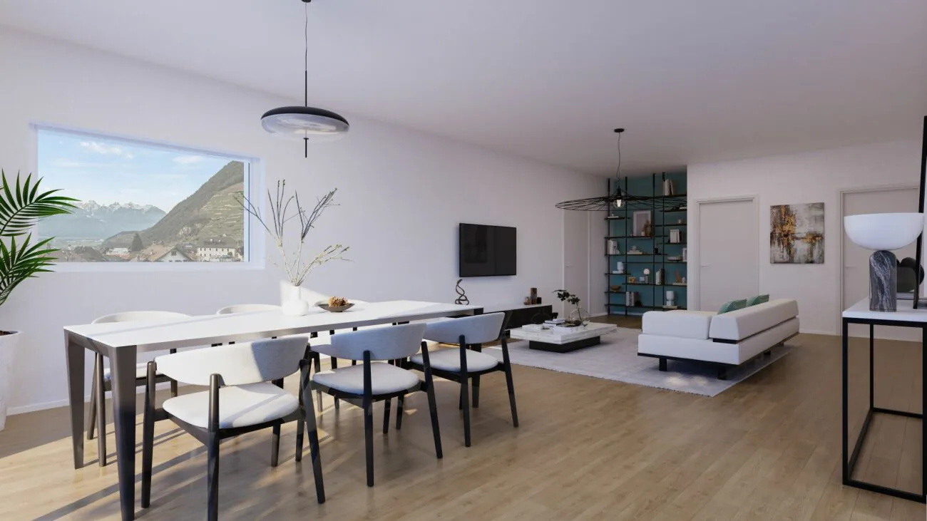 Mehr als 4 Apartments! Neue Wohnungen im Herzen von Ollon