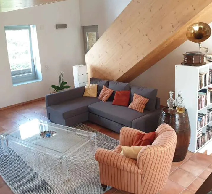 Faszinierendes Loft-Haus zur Miete in Barbengo - 112 m², Garten und Parkplatz