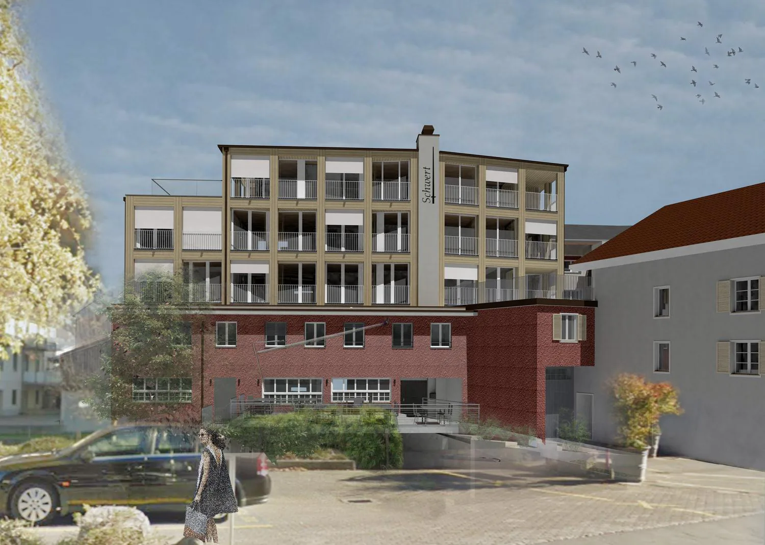 First-time rental - Modern office space in a central location in Netstal