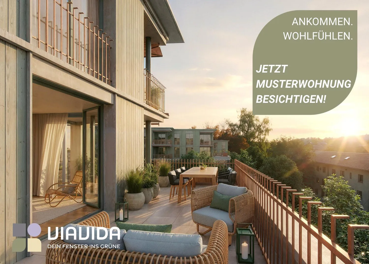 ViaVida Modern wohnen im grünen Zürich