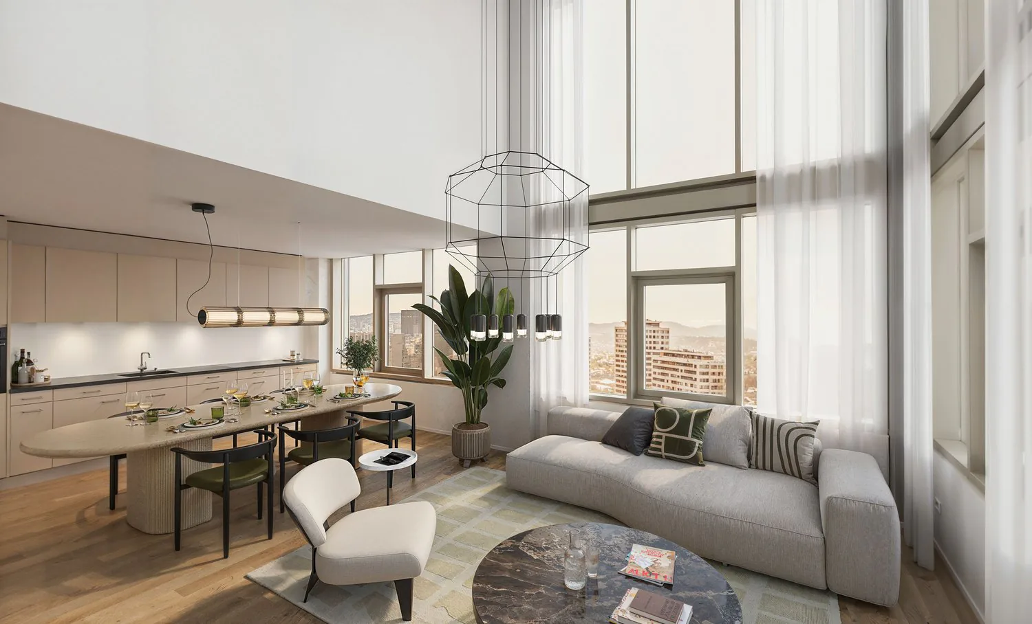 First rental "Riedtower" - Living above the roofs of Zurich