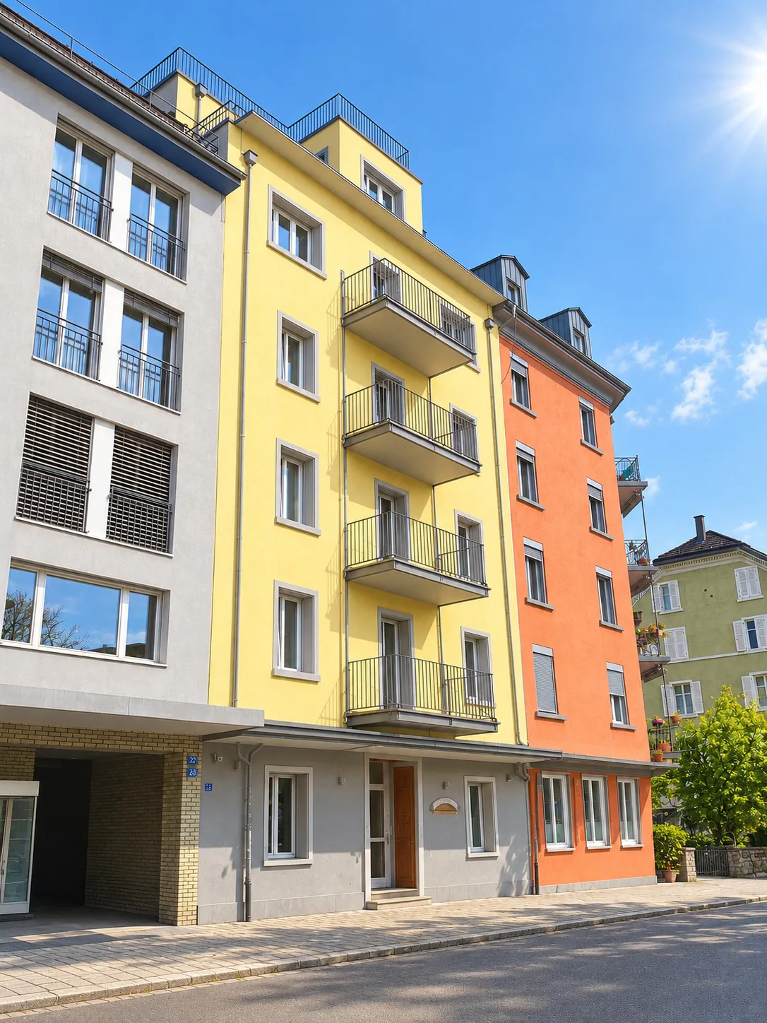 Compact 1-room apartment in central Zurich