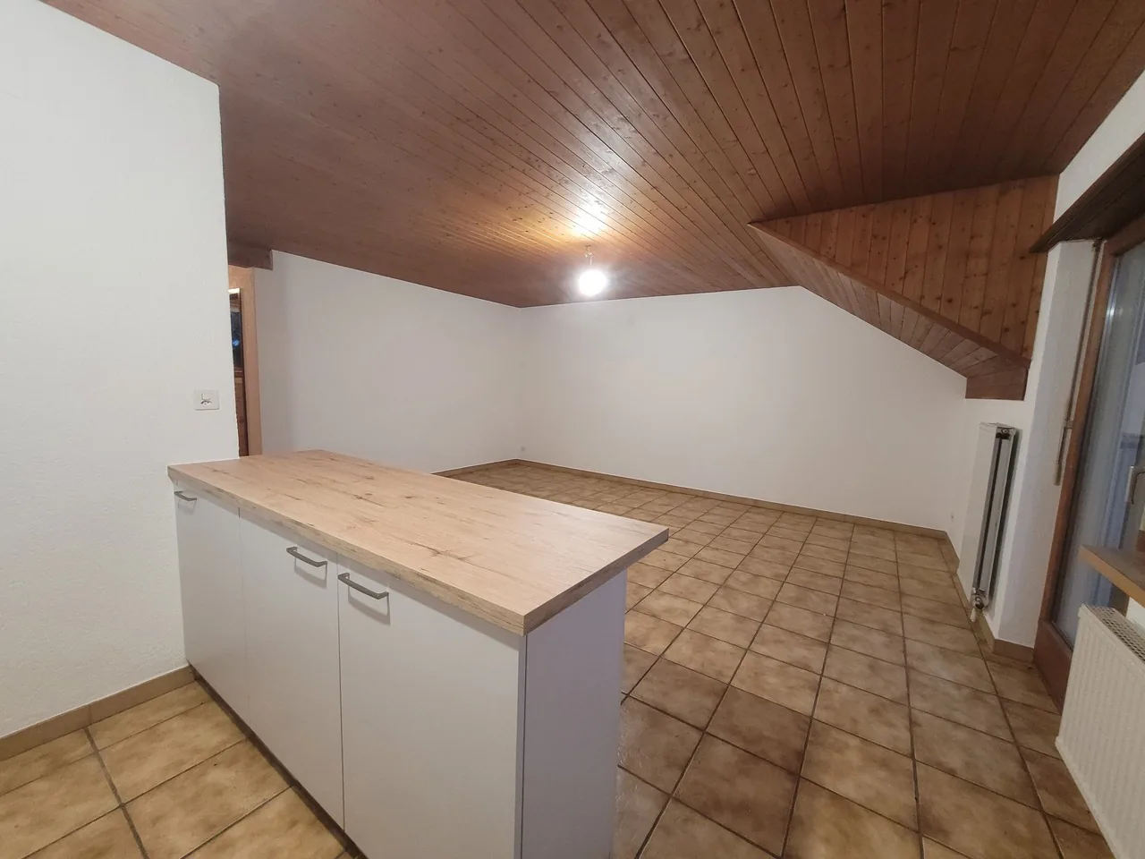 Mansarda di 2,5 locali di 52 m2