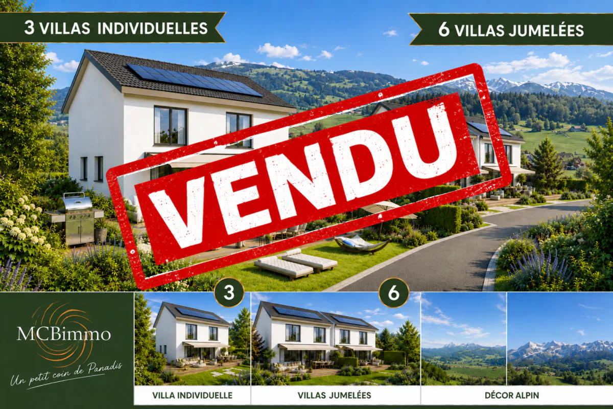 Villa mit Panoramablick im Hameaux des Sens