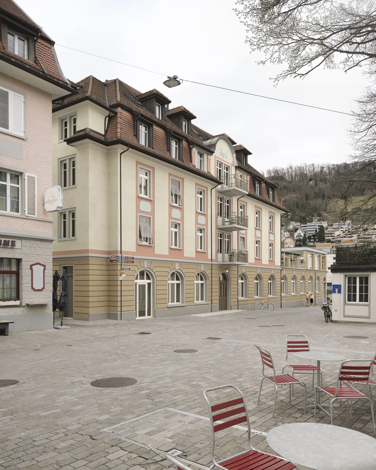 Wohnen über der Limmat, Terrasse 105 m2 - Alterswohnungen