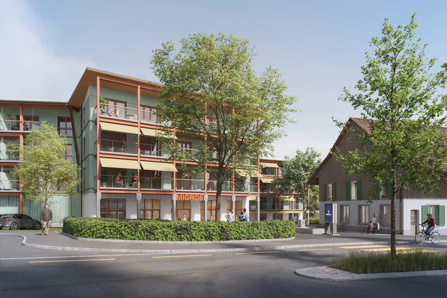 Espace commercial attractif dans une ferme historique