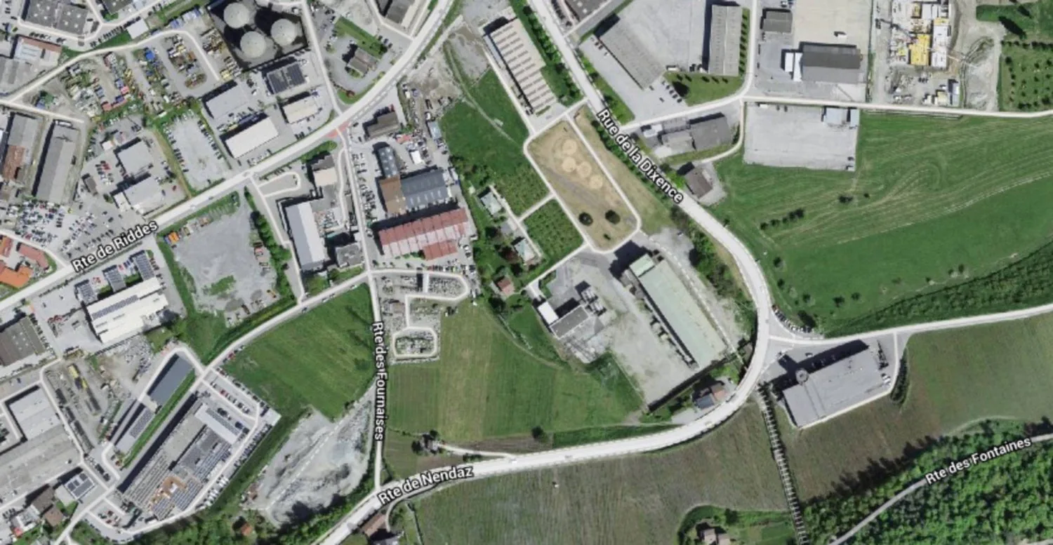 Industriegelände von 4'360m2 in Sion