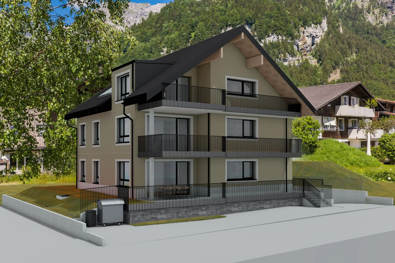 Appartement de vacances neuf au pied du Titlis