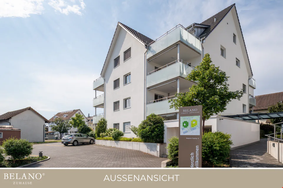 Outdoor parking space in Belano Home in Grüningen