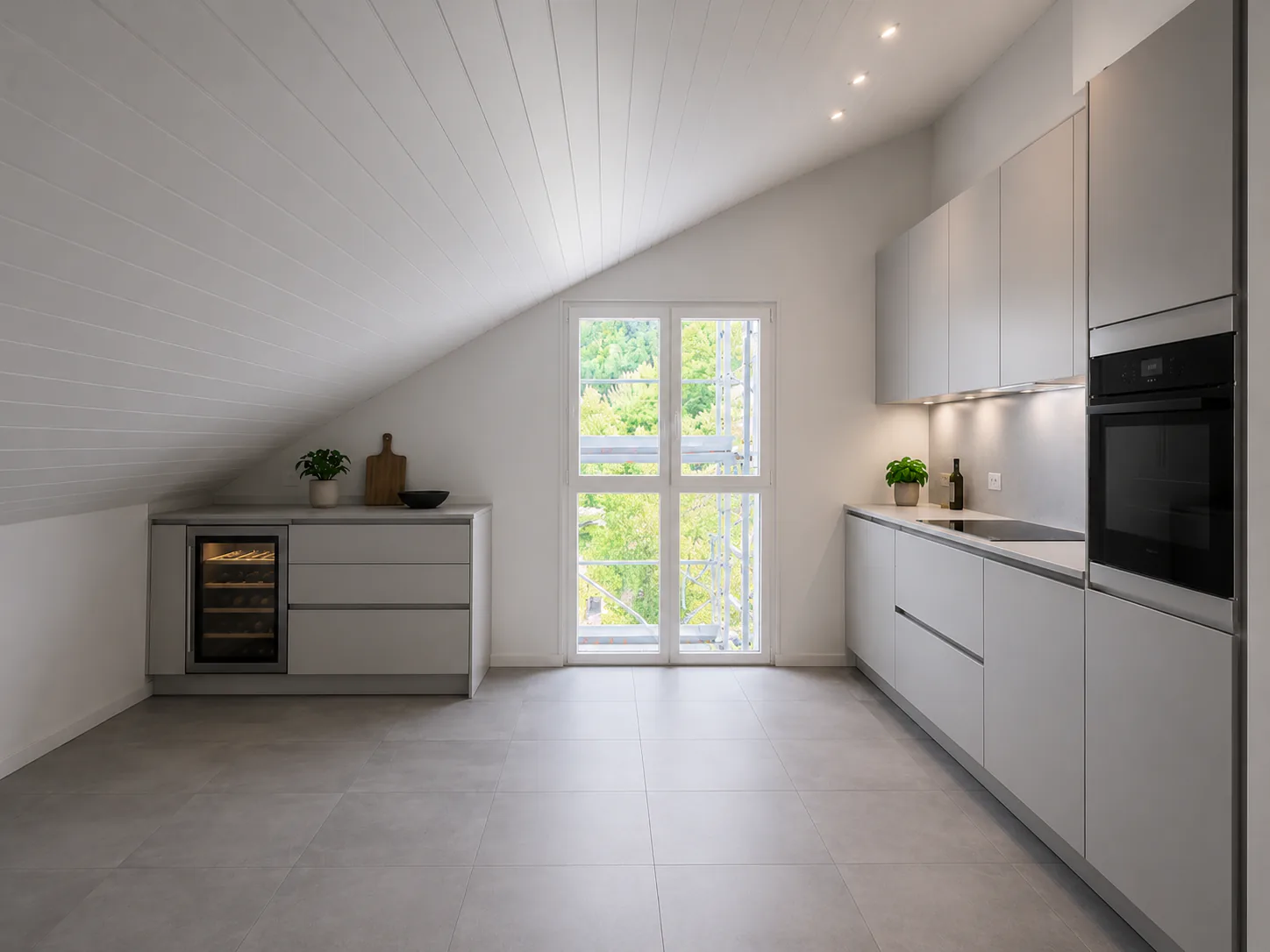 ERSTVERMIETUNG exlusive 2½-Zimmer-Dach-WHG im Holligen-Quartier