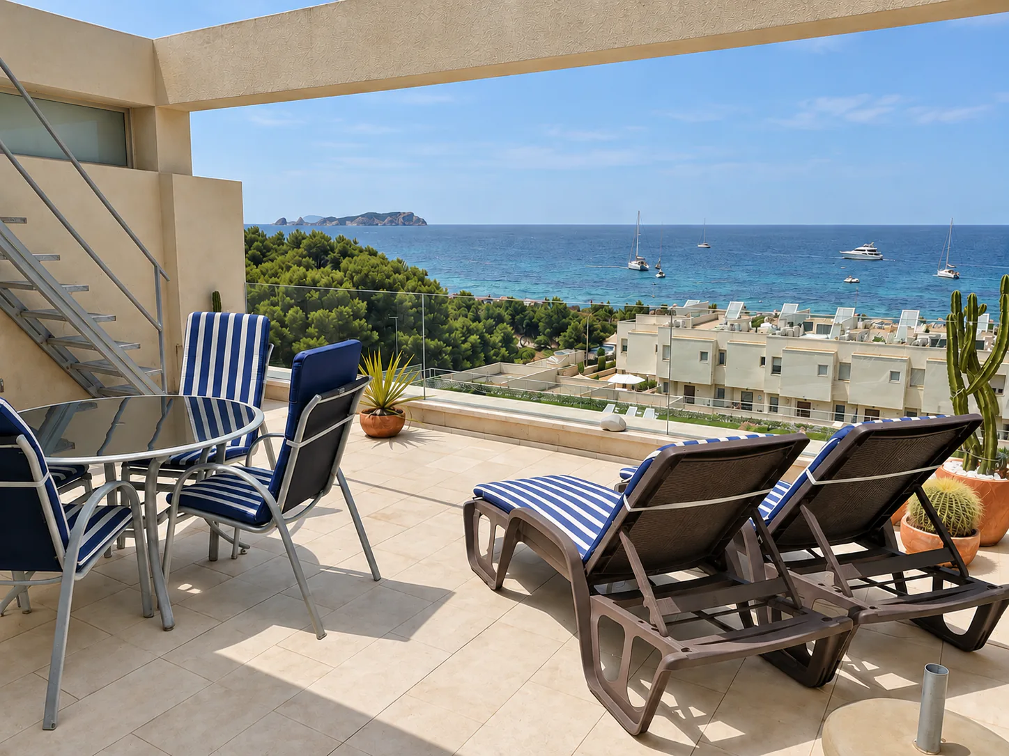 Ibiza - Wohnung mit atemberaubendem Meerblick