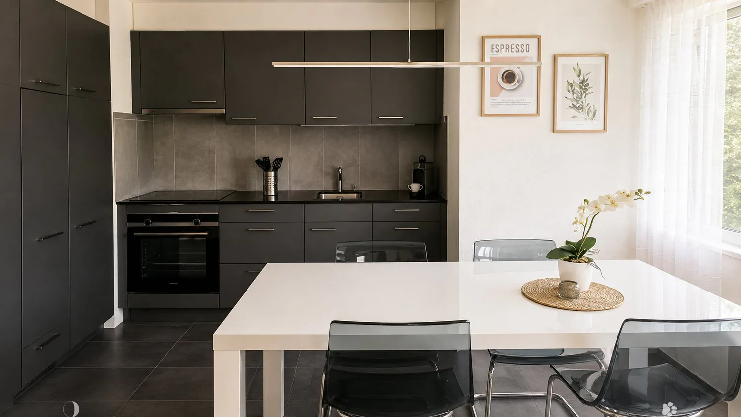 Möbliert wohnen im Herzen von Biel – 40 m², Balkon, Klima & Sauna
