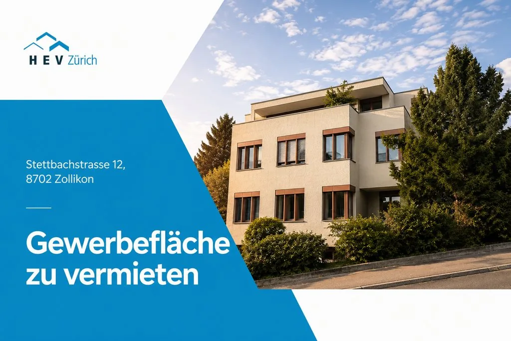 Flexible Gewerbefläche in zentraler Lage von Zollikon
