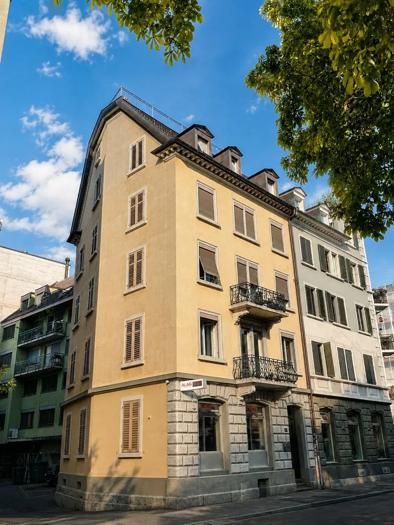 Espace pour les idées - Charmant bureau de ville dans le district 4 de Zurich