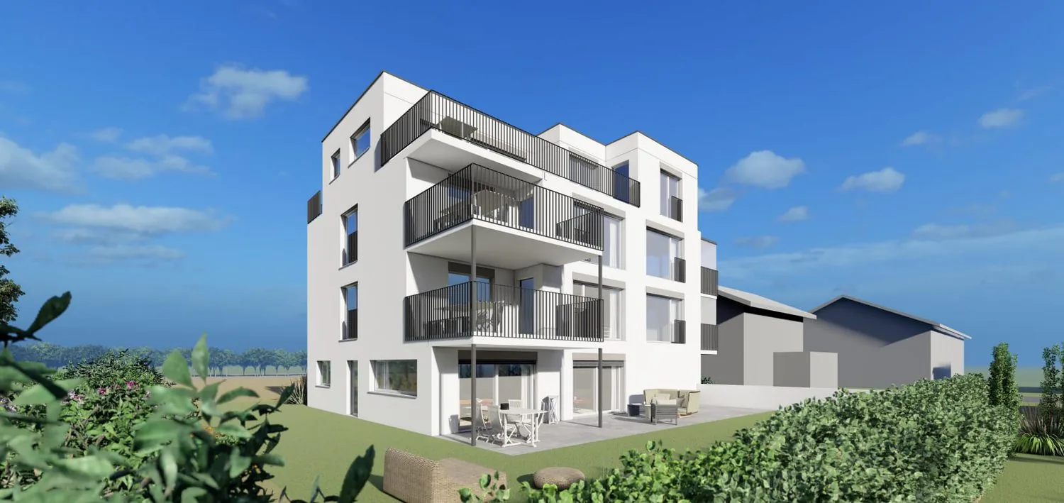 Progetto MFH autorizzato con 4 unità a Wiesendangen in vendita