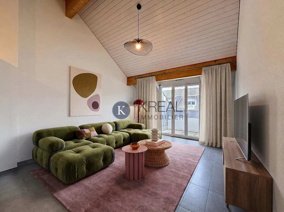 Schönes 2.5-Zimmer-Apartment im letzten Stock eines neuen PPE
