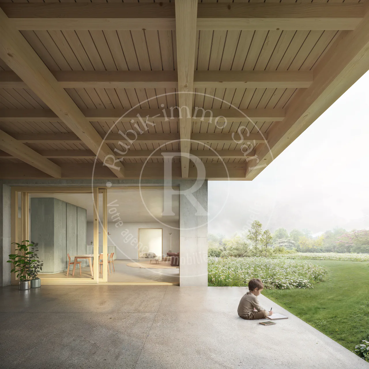 Nouveau projet de construction de 10 logements à Berlens