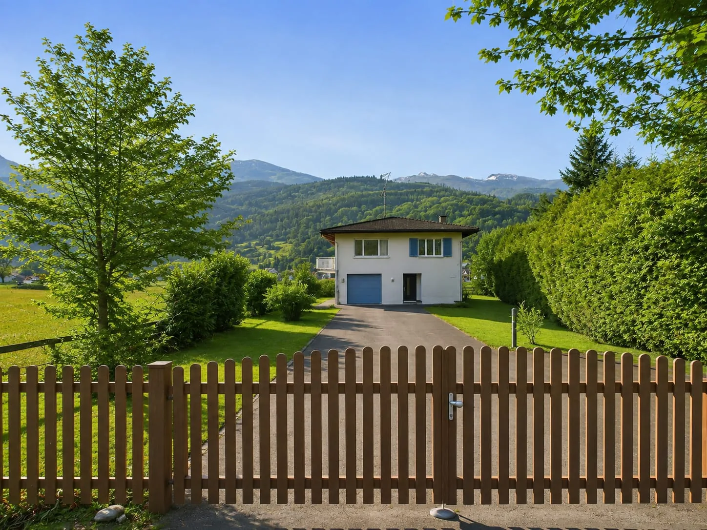 Idyllisches 5,5-Zimmer-Einfamilienhaus mit Panoramablick und grossem Garten