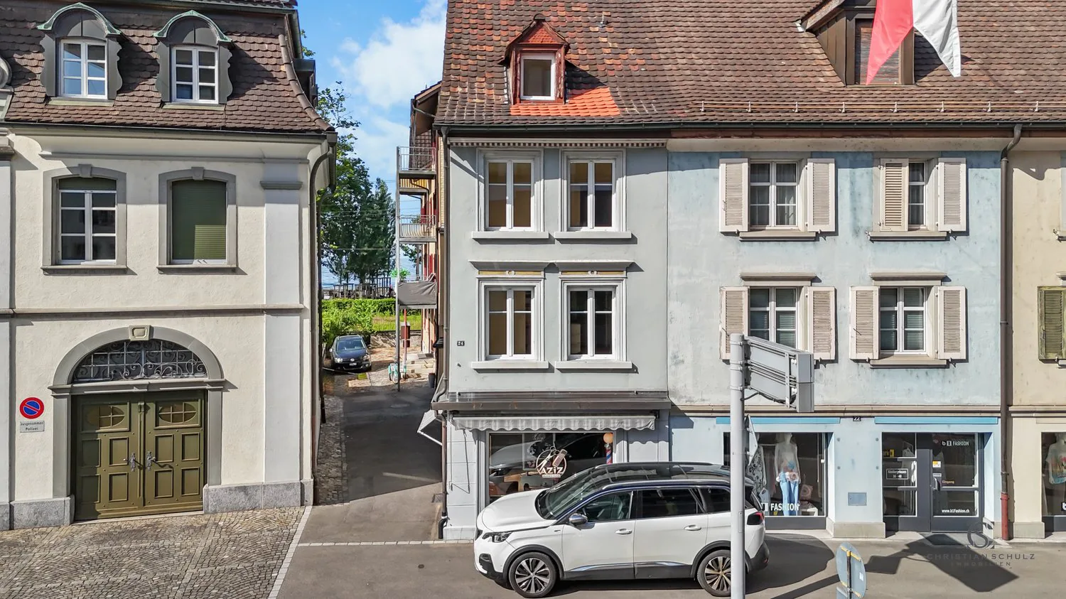 Casa residenziale e commerciale in posizione centrale a Rorschach – a pochi passi dal lago di Costanza