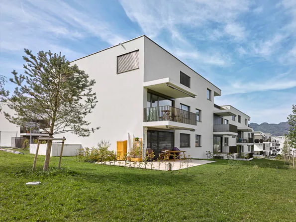 ChlyHolz: Moderne 5.5-Zimmer-Gartenwohnung - Verkauf ab Plan